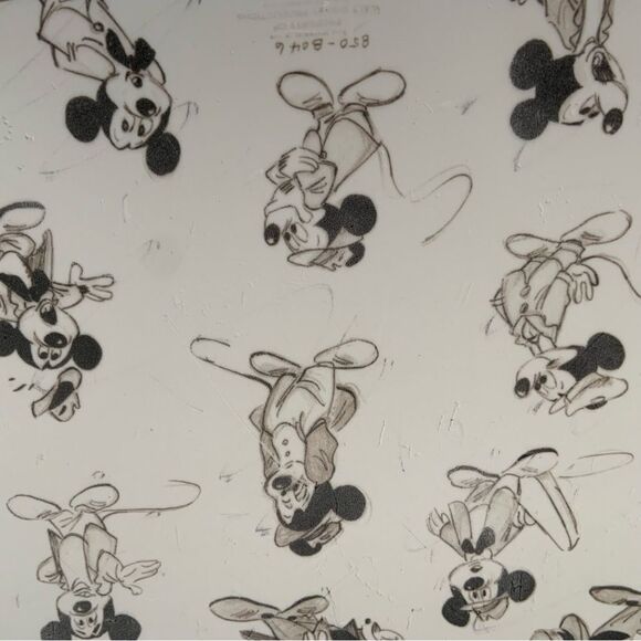 Set of 4 Disney white and black Mickey Mouse Cartoon Drawing prints - Picture 7 of 14